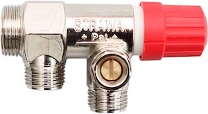 Meier Tobler Strawa vanne monotube Série RA, étrangleur annulaire