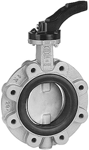 Ebro Z014-A RH Clapet de fermeture levier cranté DN 25