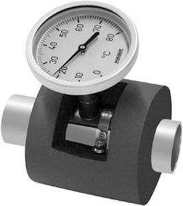 Rüeger TCT075A-Clip Thermomètre 0-80 °C / 50 mm