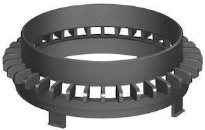 Schaco Dallmer Piège de gravier S15 170 mm