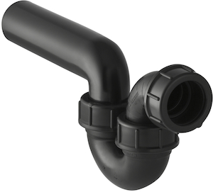 Geberit Siphon, horizontal//horizontal 48/56 mm