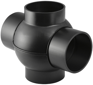 Geberit Embranchement double 180° 110/63 mm