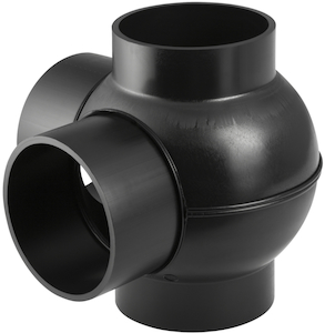 Geberit Embranchement coudé 90° 75/75 mm