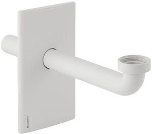 Geberit GIS Kit préfabriqué p. éléments de lavabo siphon encastrée, blanc