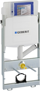 Geberit GIS Élém. WC mur. p. racc. élim. odeur T.112 114 cm